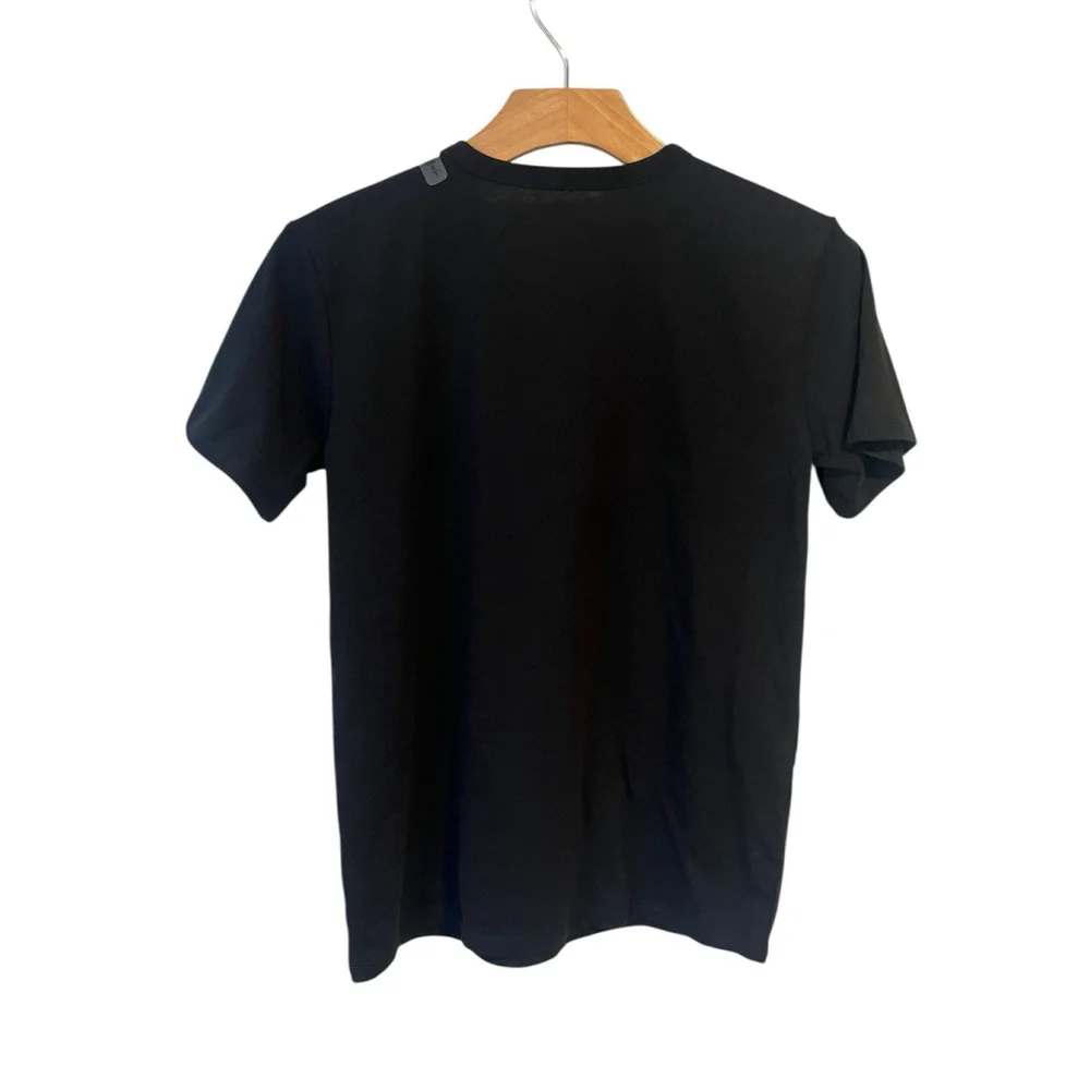 The Children's Place T Shirt Boys Medium 7/8 Black Fresh Pizza Short Sleeve Tee